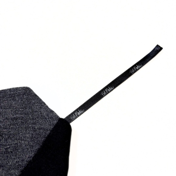 Bob Mackie Vintage Strapless Dress Grey With Rhinestones Size 8 - Picture 2 of 7